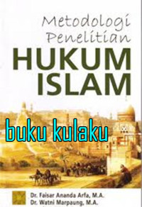 Metodologi penelitian hukum islam