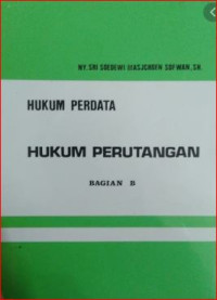 Hukum perdata : hukum perutangan (Jilid 2)