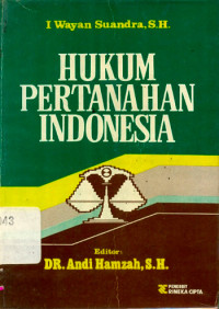 Hukum pertanahan indonesia