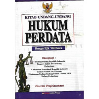 Kitab undang-undang hukum perdata