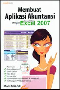 Membuat aplikasi akuntansi dengan microsoft office excel 2007
