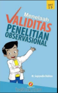 Menelaah validitas penelitian observasional