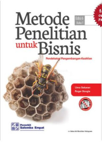 Metode penelitian untuk bisnis : pendekatan pengembangan-keahlian (Jilid 1)