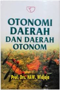 Otonomi daerah dan daerah otonom
