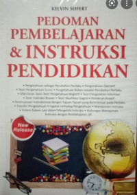 Pedoman Pembelajaran & Intruksi Pendidikan