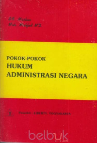 Pokok-pokok hukum administrasi negara