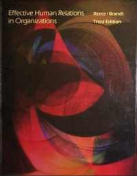 Effective human relations in organizations