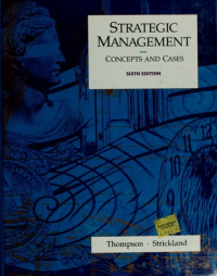 Strategic management concepts and cases