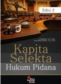Kapita selekta hukum pidana