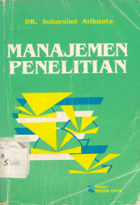 Manajemen penelitian
