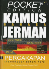 Pocket Edition Kamus Bahasa Jerman