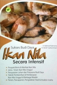 Image of Sukses budi daya ikan nila secara intensif