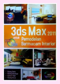 Image of 3ds Max 2011 untuk pemodelan bermacam interior