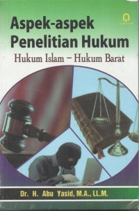 Image of Aspek-Aspek penelitian hukum : Hukum Islam - hukum barat