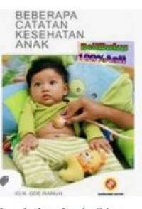 Image of Beberapa catatan kesehatan anak