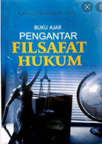 Image of Buku ajar Pengantar filsafat hukum