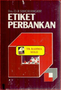 Image of Etiket perbankan