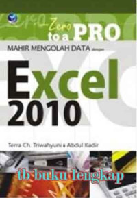 Image of From Zero to A Pro Mahir Mengelola Data Dengan Excel 2010