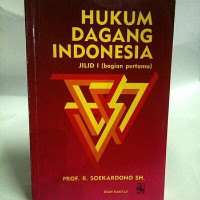 Image of Hukum Dagang Indonesia (Jilid 1)
