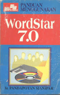 Image of Panduan menggunakan wordstar 7.0