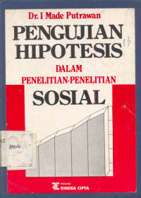 Image of Pengujian hipotesis dalam penelitian-penelitian sosial