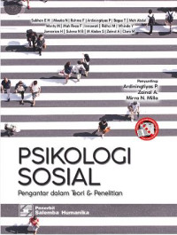 Image of Psikologi sosial : pengantar dalam teori & penelitian