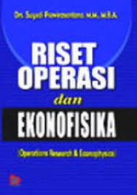 Image of Riset operasi dan ekonofisika