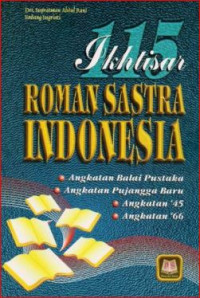 Image of Seratus lima belas ihtisar roman sastra indonesia