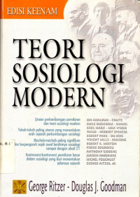 Image of Teori sosiologi modern