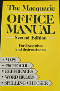 Image of The macquarie office manual