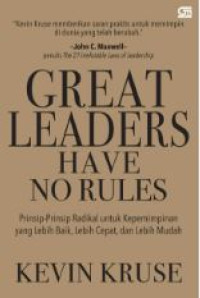 Image of Great leaders have no rules