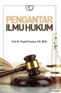 Image of Pengantar ilmu hukum