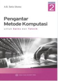 Image of Pengantar metode komputasi : untuk sains dan teknik