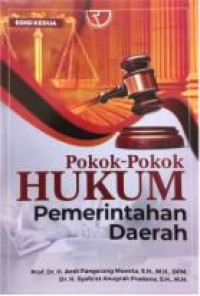 Image of Pokok-pokok hukum pemerintahan daerah