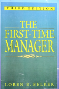 Image of The First-time Manager