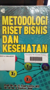 Image of Metodologi riset bisnis dan kesehatan