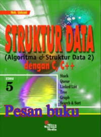 Image of Struktur data : (algoritma & struktur data 2)
