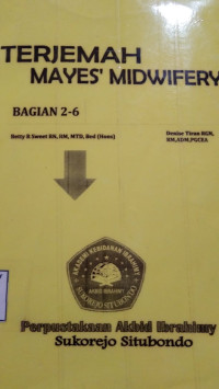 Image of Terjemah Mayes' Midwifery: Bagian 2-6